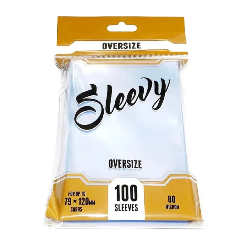 Sleevy Oversize Klara 100 Sleeves For 79x120 Mm Cards