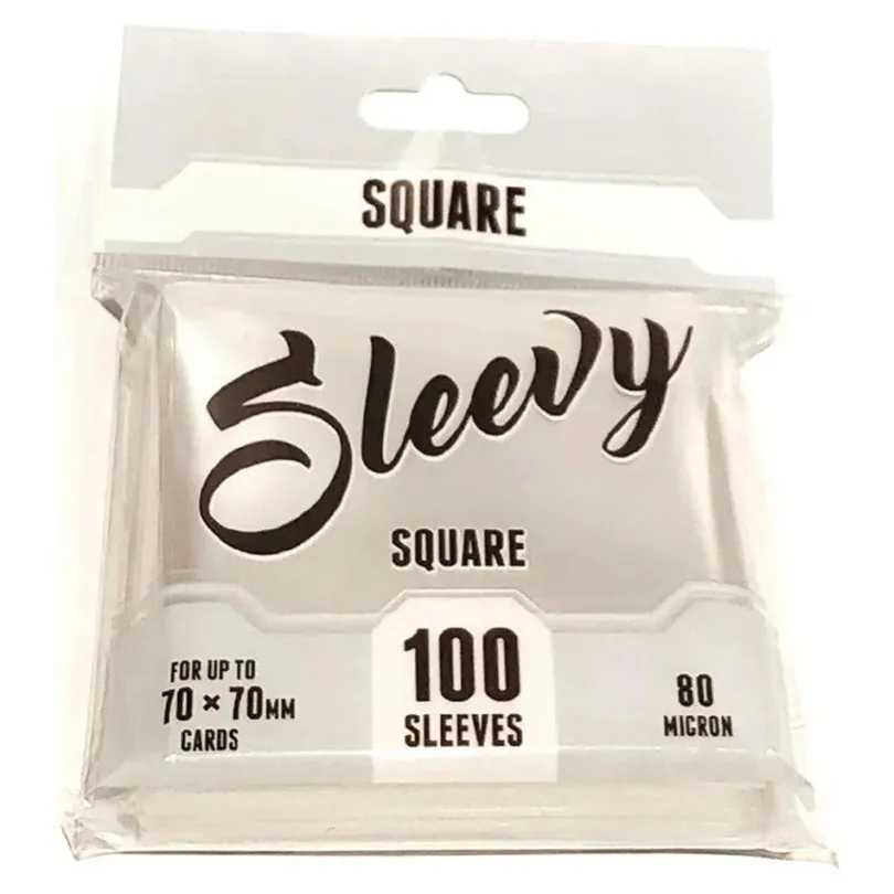 Sleevy Square Klara 100 Sleeves For 70x70 Mm Cards