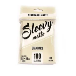 Sleevy STANDARD – matte (100 sleeves for 63,5x88 mm cards)