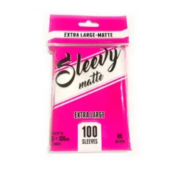 Sleevy Xl Matte 100 Sleeves For 65x100 Mm Cards