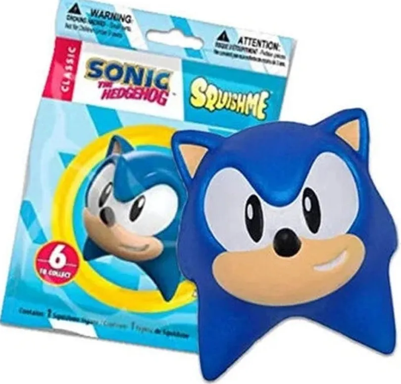 Sonic the Hedgehog Mini Squishme (12,5x14 cm)