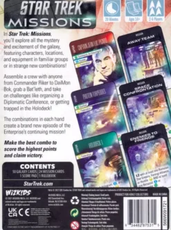 Star Trek Missions A Fantasy Realms Game