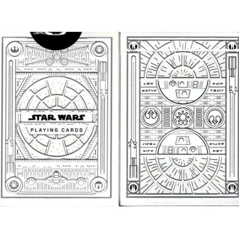 Star Wars Silver Light Theory 11 Playing Cards