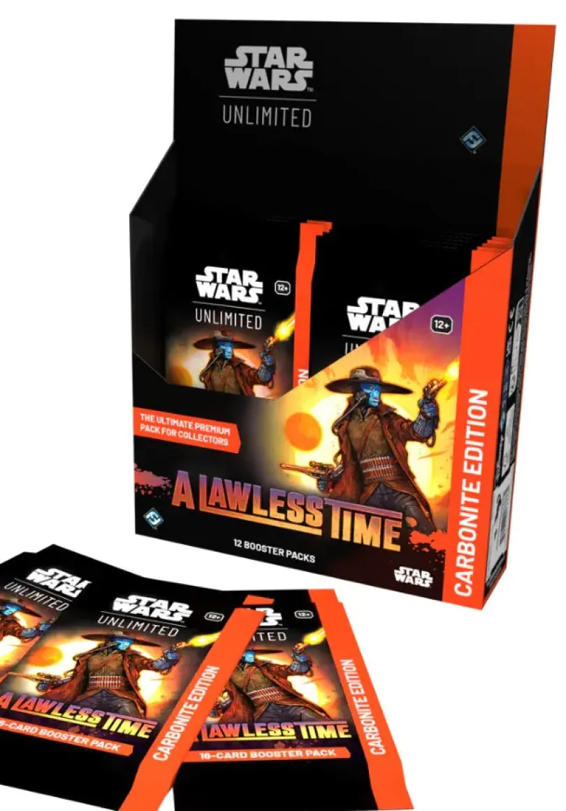 Star Wars: Unlimited - A Lawless Time Carbonite Booster Display (12 Booster)