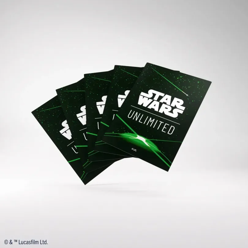 Star Wars: Unlimited Art Sleeves - Card Back Green