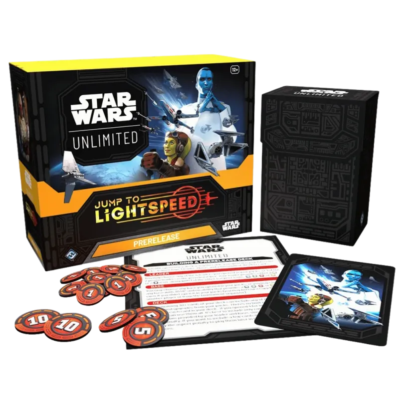 Star Wars Unlimited Jump To Lightspeed Prerelease Box