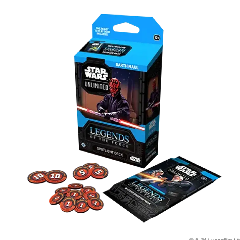 Star Wars: Unlimited - Legends of the Force Spotlight Deck Darth Maul