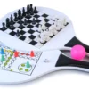 Strandtennisset I Tra Med Spelplan For Fia Och Schack