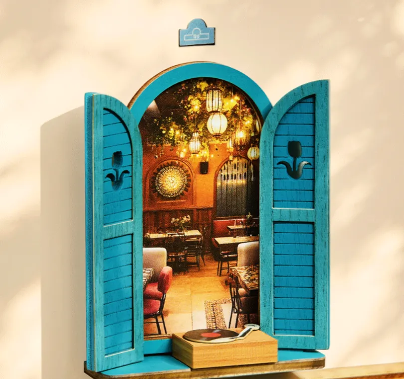 Sunset Isle - Book Nook Kit - Rolife