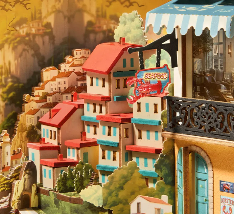 Sunset Isle - Book Nook Kit - Rolife