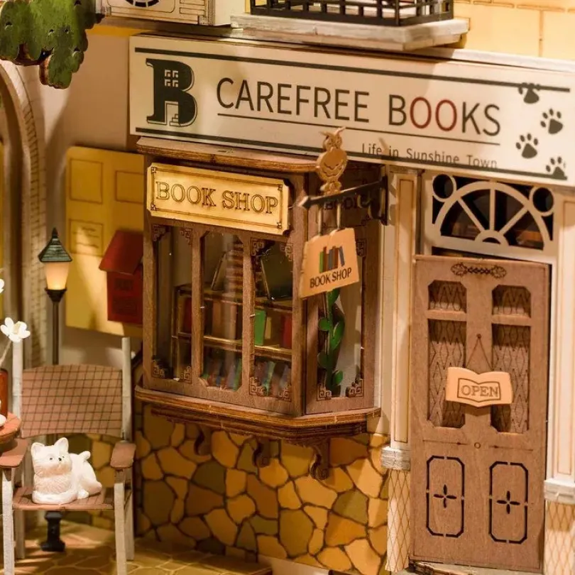 Sunshine Town Book Nook Kit Rolife Rolife