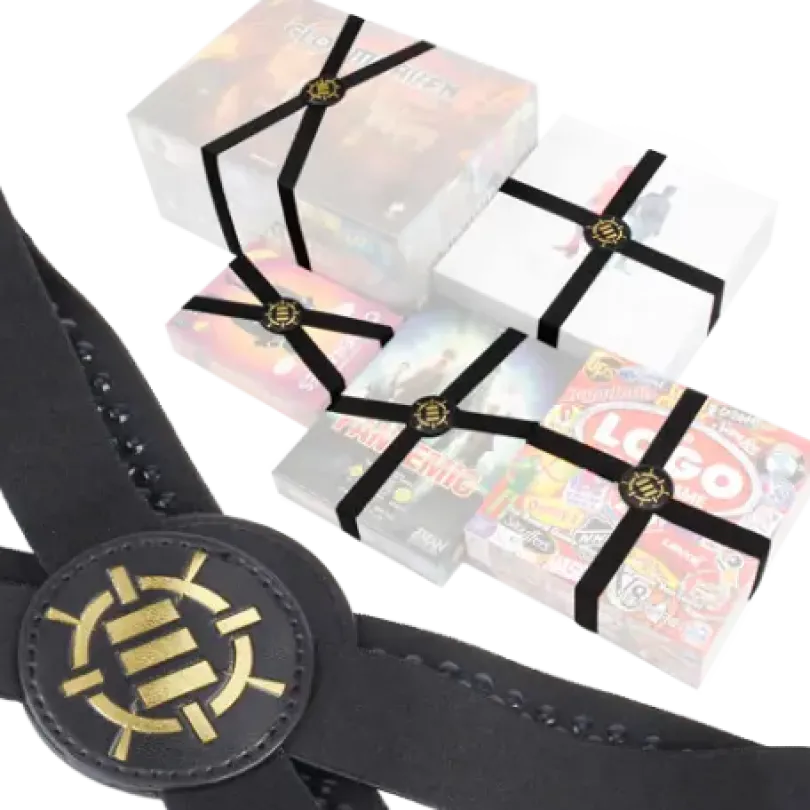 Tabletop Game Box Bands - Black