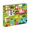 Tactile Puzzle Farm Animals (20 pieces)