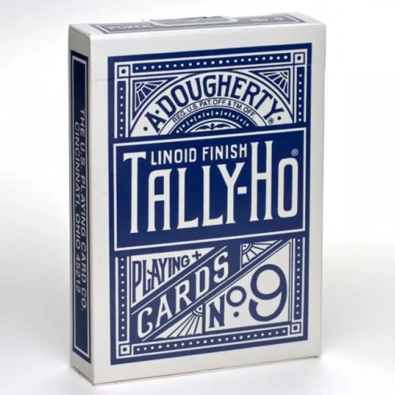 Tally-Ho Fan back cards (Blue)