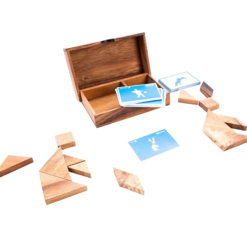 Tangram Puzzle - two sets with challenge cards