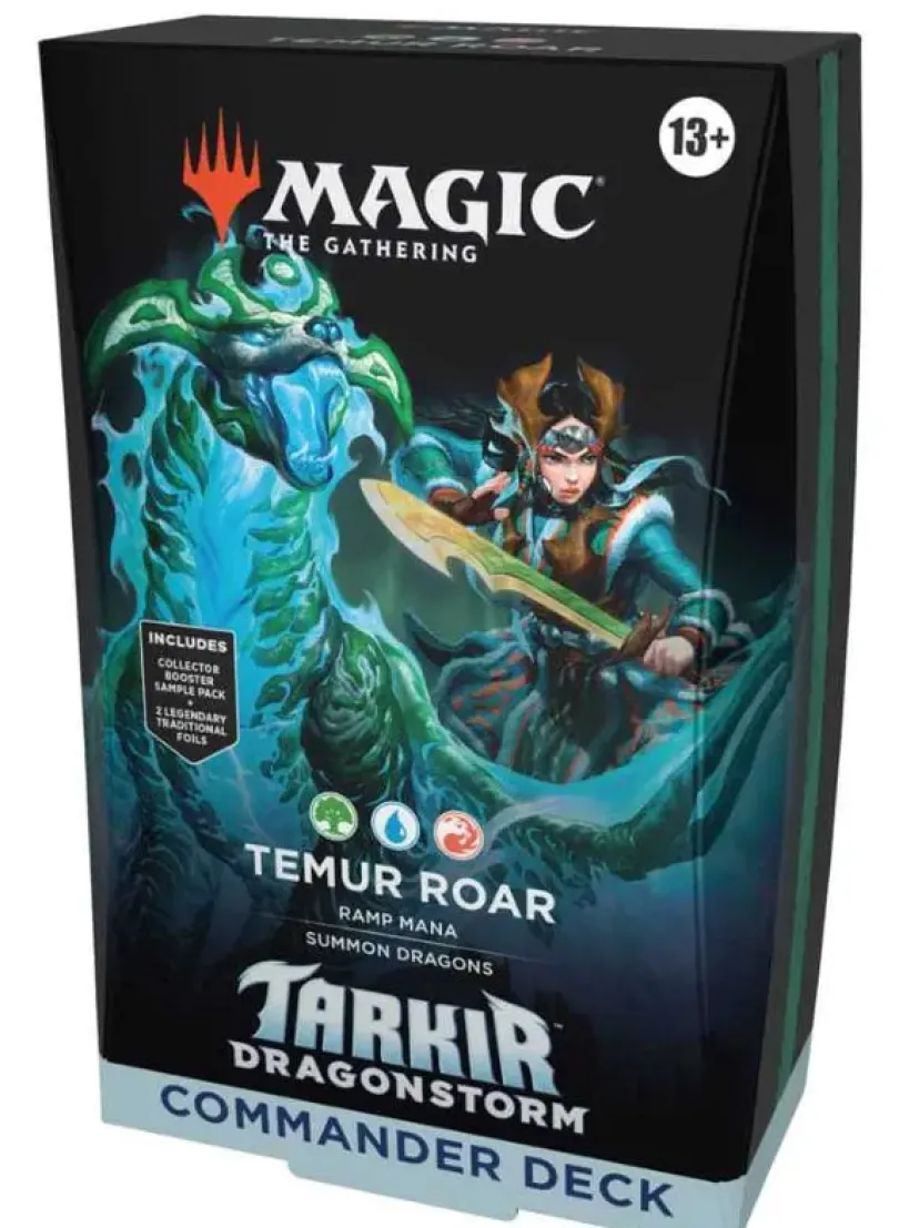 Tarkir Dragonstorm Commander Deck - Temur Roar