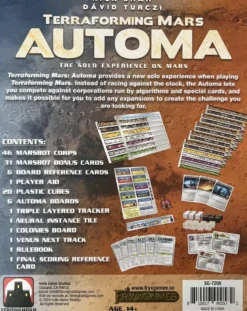 Terraforming Mars Automa