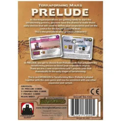 Terraforming Mars Prelude