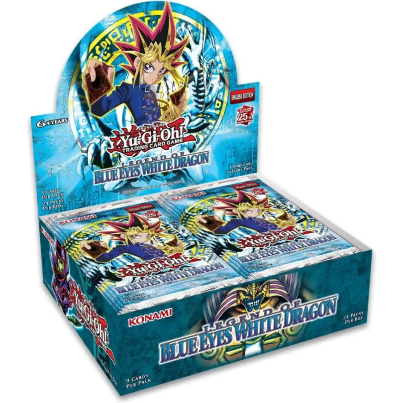 25th Anniversary Edition: Legend of Blue-Eyes White Dragon - Booster Display
