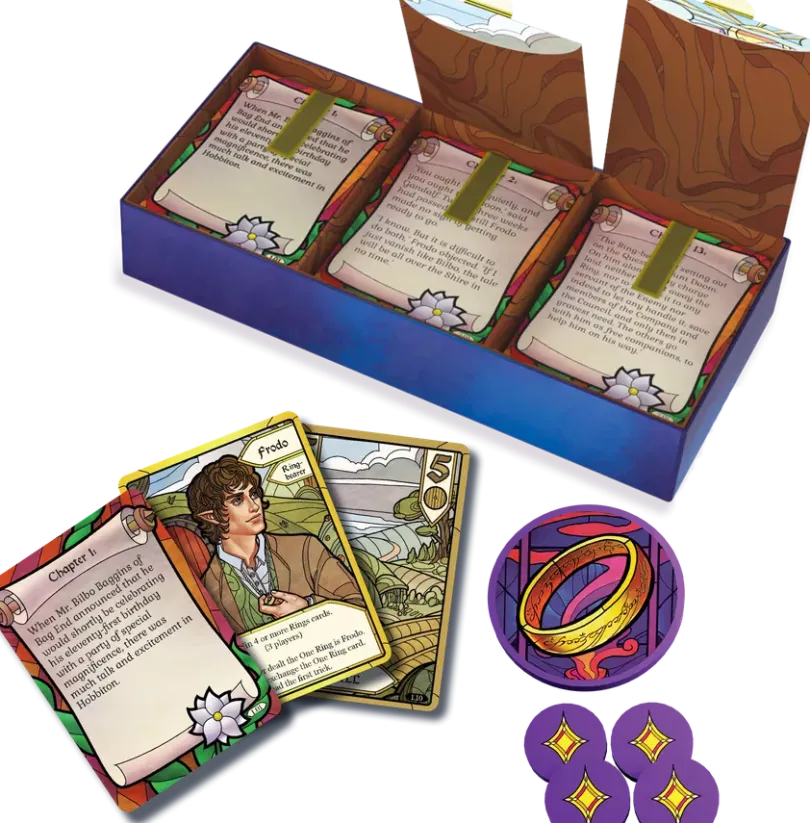 The Fellowship of the Ring: Trick-Taking Game (Svensk Utgåva)