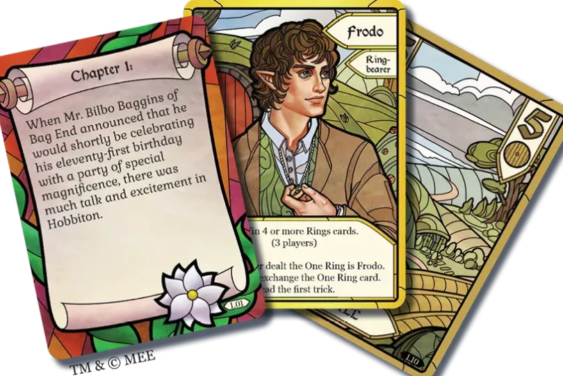 The Fellowship of the Ring: Trick-Taking Game (Svensk Utgåva)