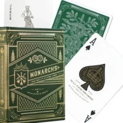 Theory11 Monarchs Cards Green