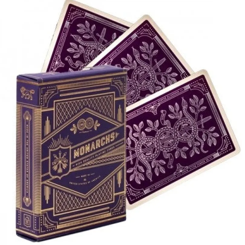 Theory11 Monarchs cards (purple)