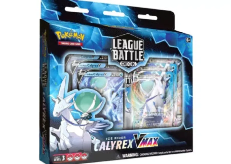 The Pokémon TCG: Calyrex Ice Rider League Battle Deck