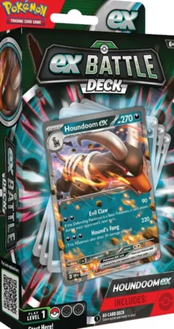 The Pokémon TCG: Houndoom ex Battle Deck