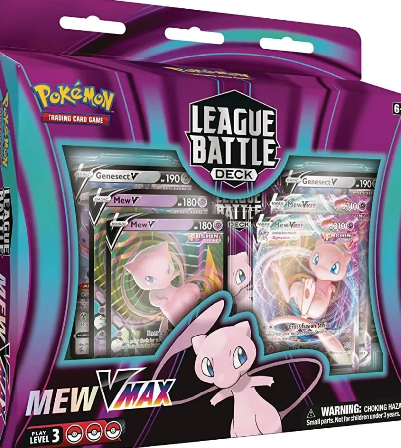 The Pokémon TCG: Mew VMAX League Battle Deck