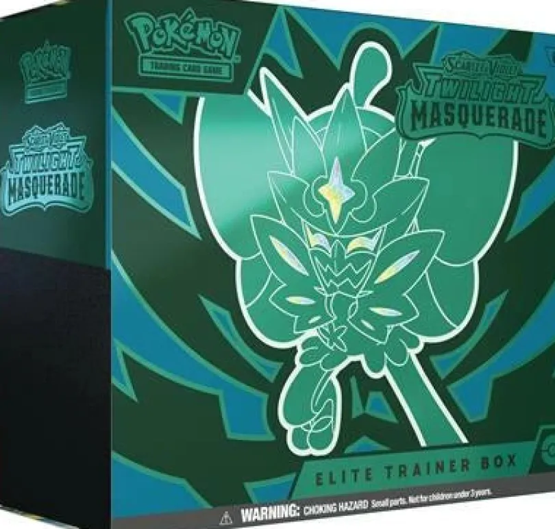The Pokémon TCG: Scarlet & Violet 6 Twilight Masquerade Elite Trainer Box