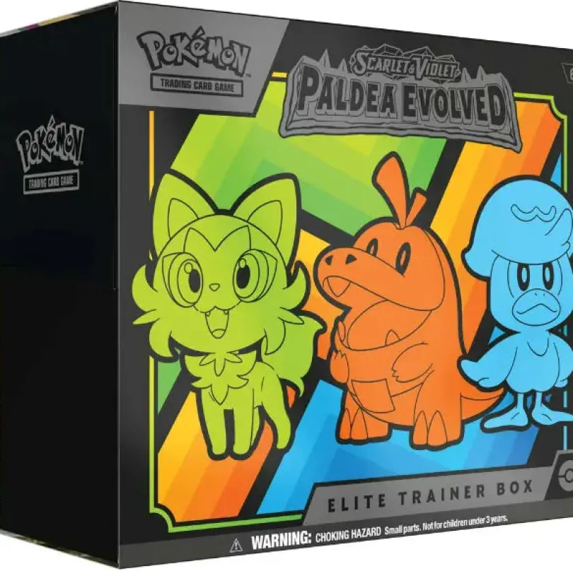 The Pokémon TCG: Scarlet & Violet 2 - Paldea Evolved Elite Trainer Box