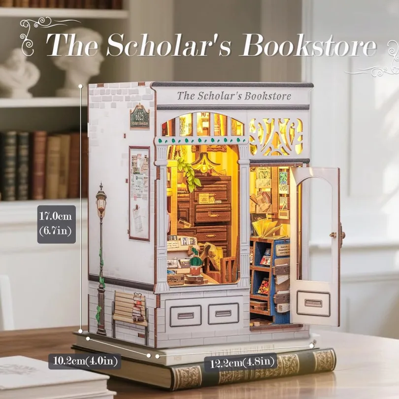 The Scholar's Bookstore - Book Nook Kit - CuteBee