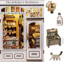 The Scholar's Bookstore - Book Nook Kit - CuteBee