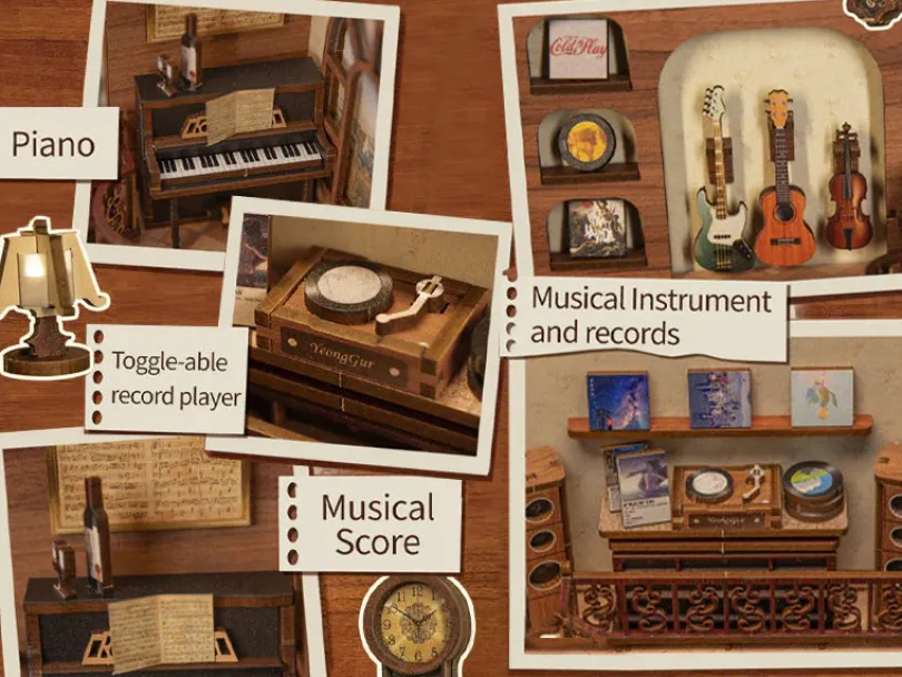 The Secret Rythm - Book Nook Kit - CuteBee