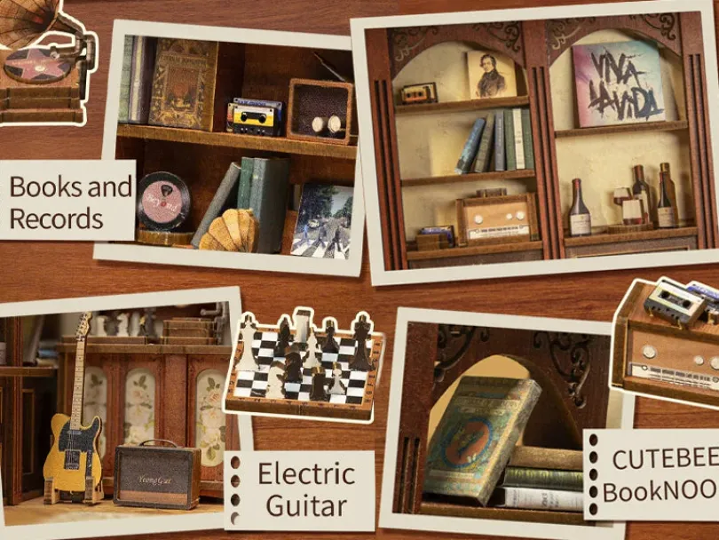 The Secret Rythm - Book Nook Kit - CuteBee