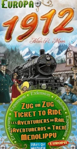 Ticket To Ride Europe 1912
