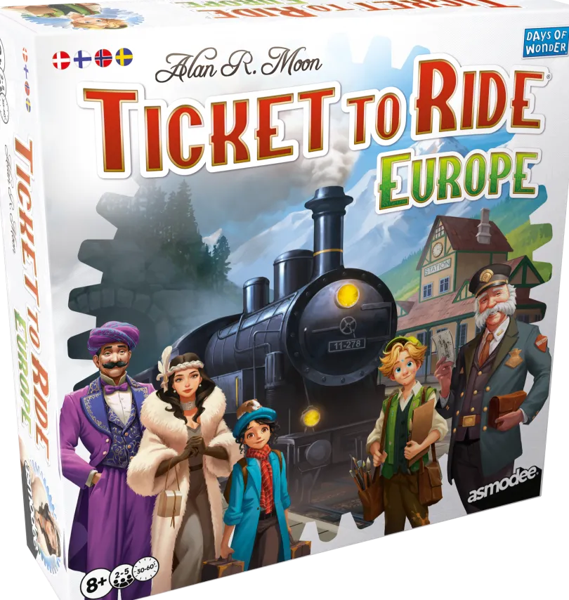 Ticket To Ride Europe (Sv) Refresh