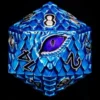 Titan D20 Blue Dragon Eye 35mm