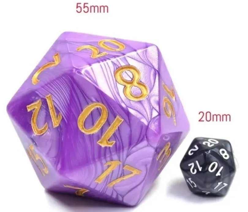 Titan D20 Purple Pearl (55mm)