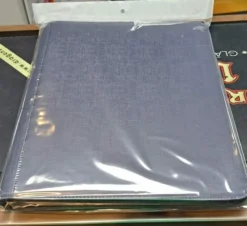 Toploader Zip Cardbinder 9-Pocket (252 cards) Dark Blue