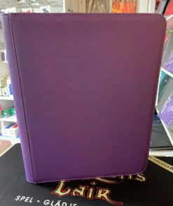 Toploader Zip Cardbinder 9-Pocket (252 cards) Purple