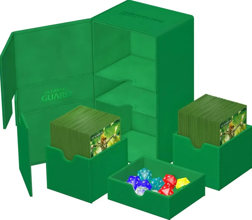 Twin Flip'n'Tray 200+ XenoSkin - Green