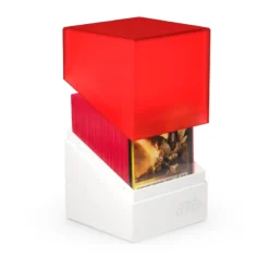 Ultimate Guard Boulder Deck Case 100+ SYNERGY Red/White