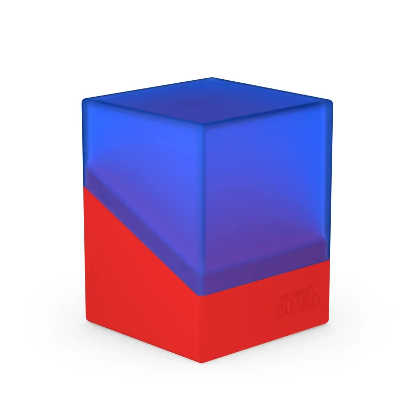 Ultimate Guard Boulder Deck Case 100+ SYNERGY Blue/Red