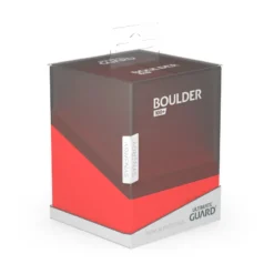 Ultimate Guard Boulder Deck Case 100+ SYNERGY Black/Red