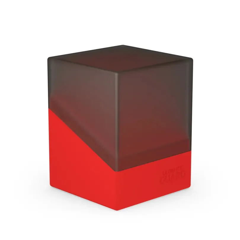 Ultimate Guard Boulder Deck Case 100+ SYNERGY Black/Red