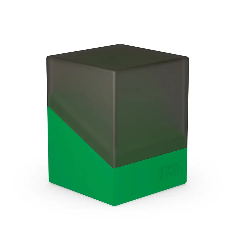 Ultimate Guard Boulder Deck Case 100 Synergy Blackgreen Ultimate Guard