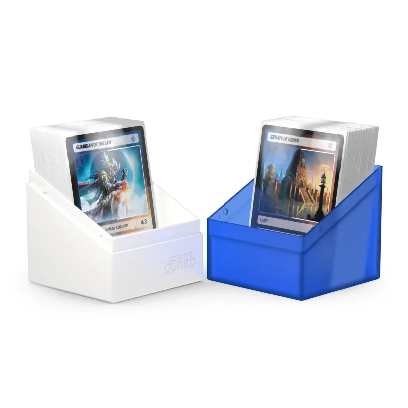 Ultimate Guard Boulder Deck Case 100 Synergy Bluewhite Ultimate Guard