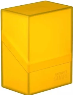 Ultimate Guard Boulder™ Deck Case 60+ Standard Size Amber